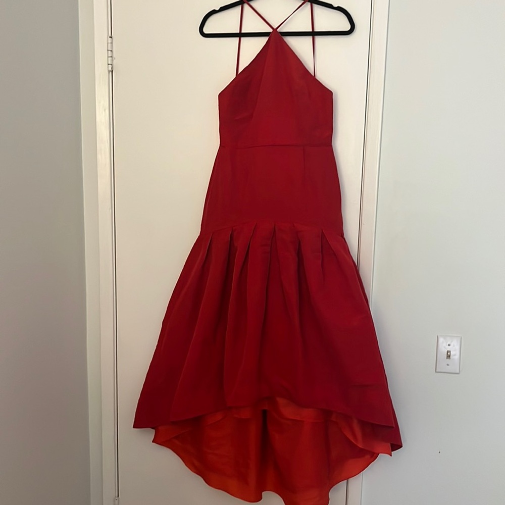 Red Jill Stuart Evening Gown